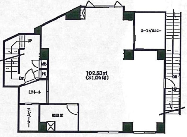 アルテ・カザマビル3F 間取り図