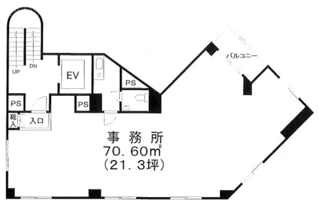 佐藤ビル6F 間取り図