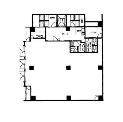 北新宿君嶋ビル7F 間取り図