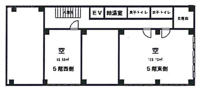 ミナトビル西 間取り図