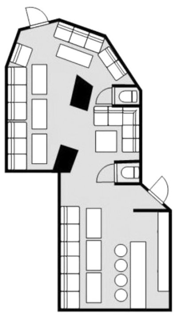 ペガサス・ステーションプラザ小岩201 間取り図