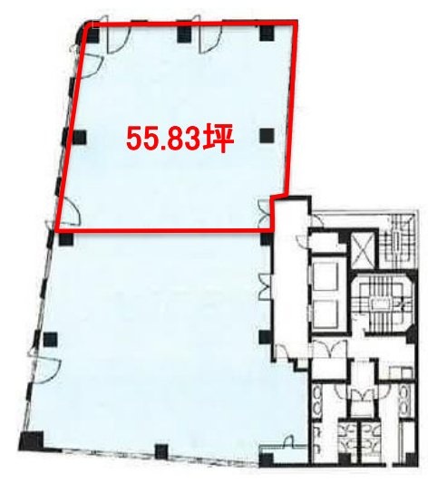 ライジングスクエア後楽園4F 間取り図