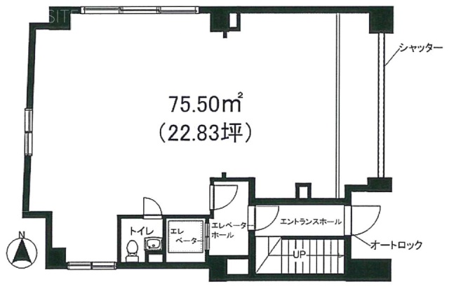 YTビル1F 間取り図