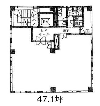 オーツースリービル2F 間取り図