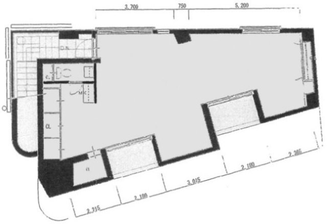 原宿さくらビル4F 間取り図