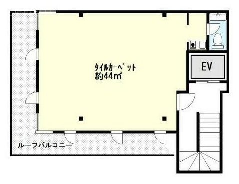 フジサンコービル4F 間取り図