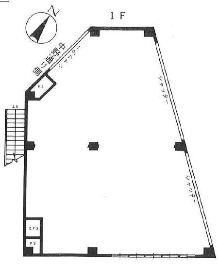 シェロスカービル1F 間取り図