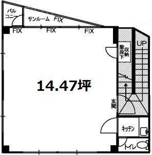 篠塚ビル2F 間取り図