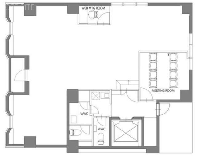 近代ビル5F 間取り図