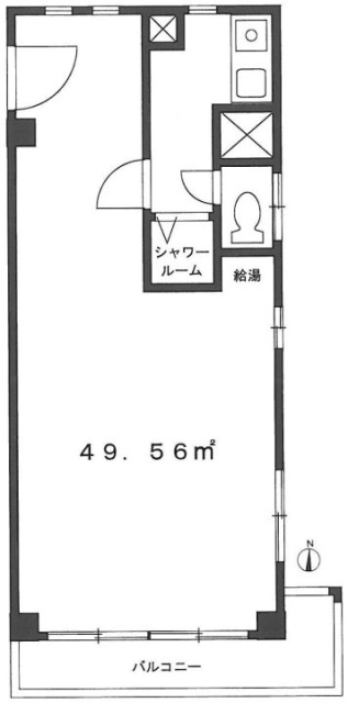 秀和西麻布レジデンス401 間取り図