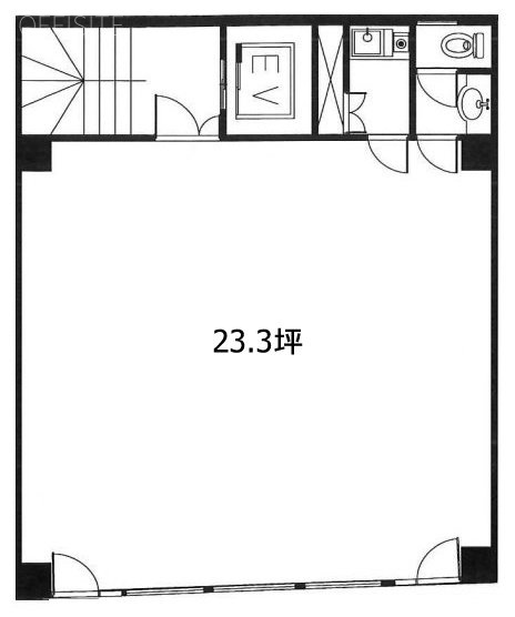 イズミナビル3F 間取り図