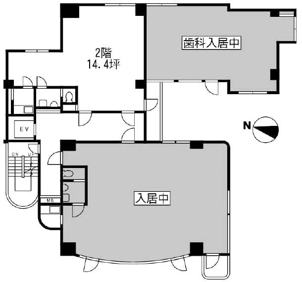 NCスクエア新宿2F 間取り図