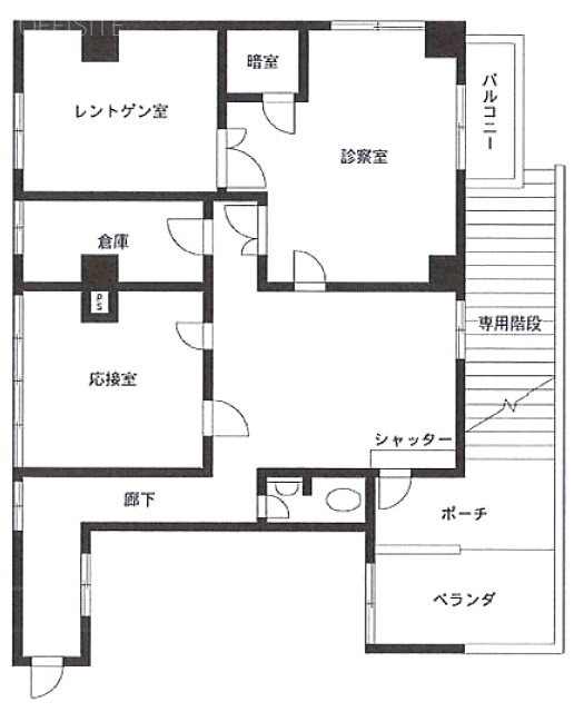 プロスペア門前仲町ビル202 間取り図