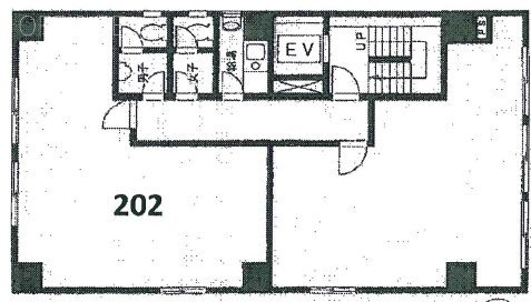 東上野2丁目ビル202 間取り図
