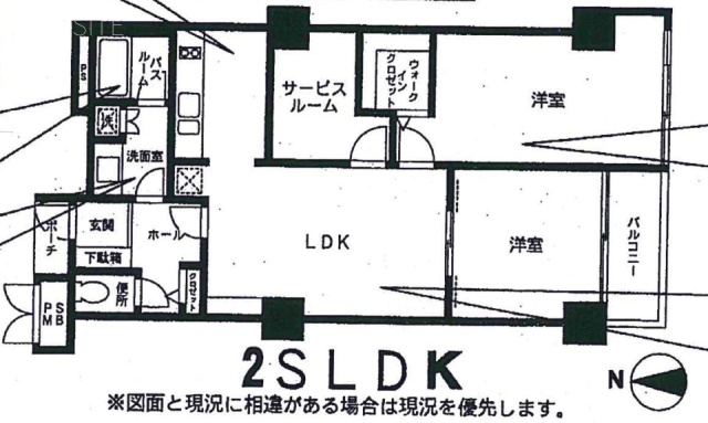 ドミール南青山703 間取り図