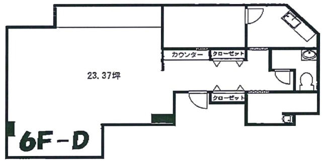 新宿LeeビルD 間取り図