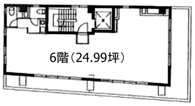 アーバン四谷ビル6F 間取り図