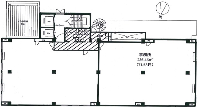 神田東洋ビル6F 間取り図