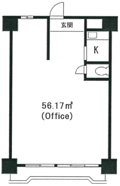 アベニュー高輪301 間取り図