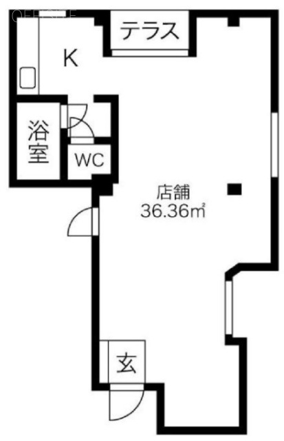 パンプアップ第2ビル101 間取り図