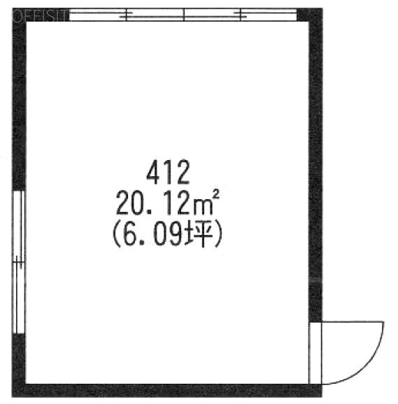 松住町別館412 間取り図