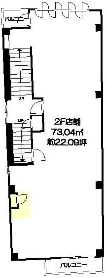 岡田第二ビル2F 間取り図