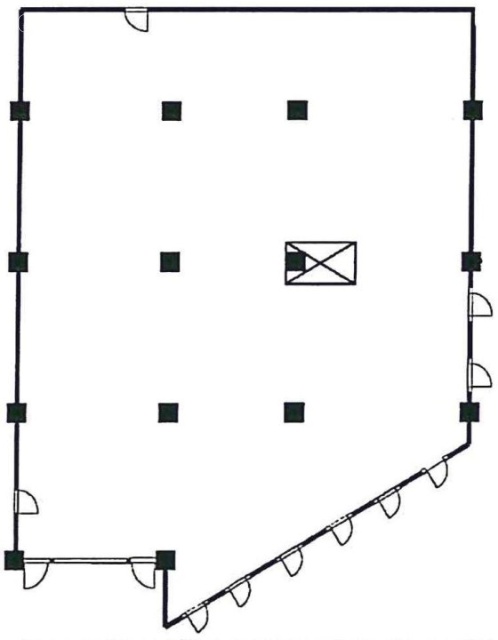 千葉食ビル2-4 間取り図