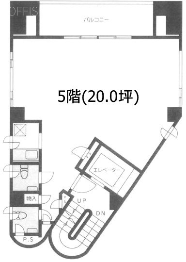 文京KSビル5F 間取り図