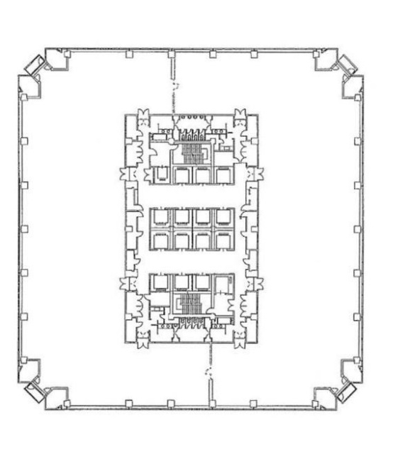 シーバンスS館13F 間取り図