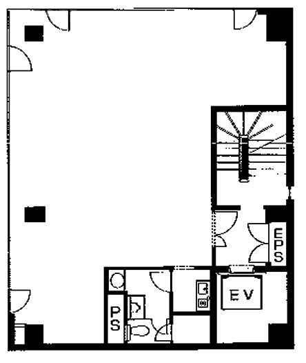 ユシマASビル3F 間取り図