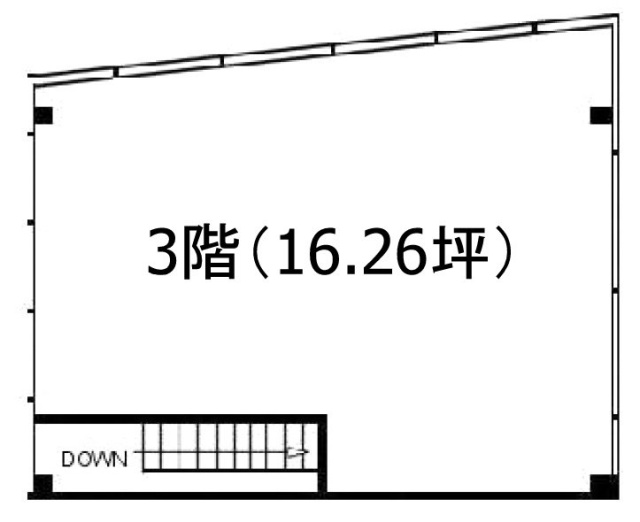 マガザン浅草十二階3F 間取り図