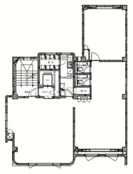 渋谷Qビル3F 間取り図