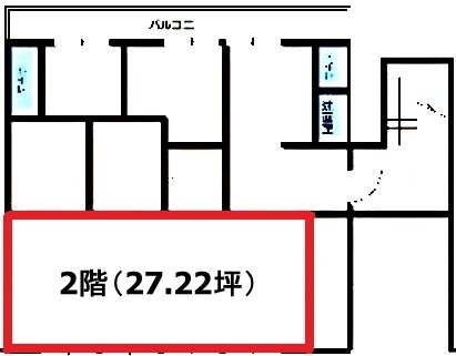 KDビル2F 間取り図