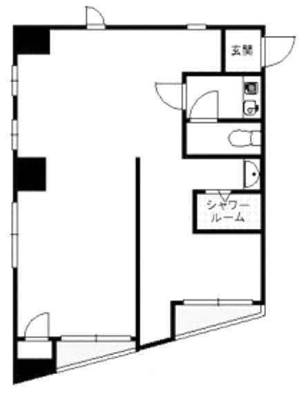 豊島サロンビル702 間取り図
