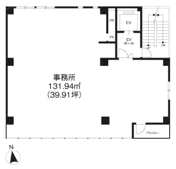 南部ビル3F 間取り図