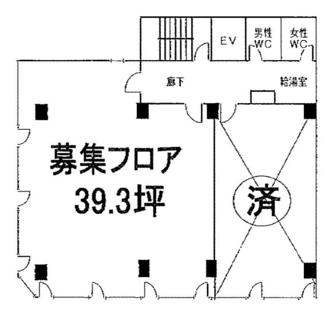 PIGEON松濤高田ビル1F 間取り図