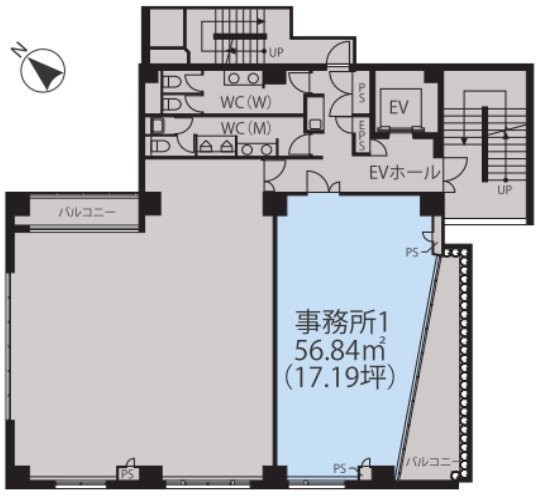 シブロジ2F 間取り図