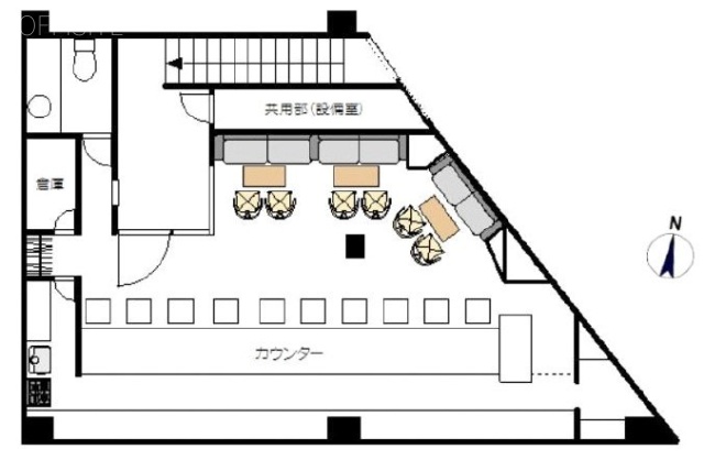 MM15ビルB1F 間取り図