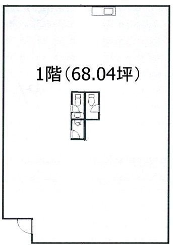 エスポワールビル1F 間取り図