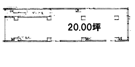 漆原ビル1F 間取り図