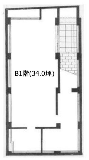 エッグビルB1F 間取り図