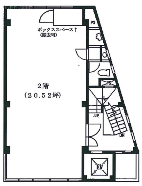 トライビル2F 間取り図