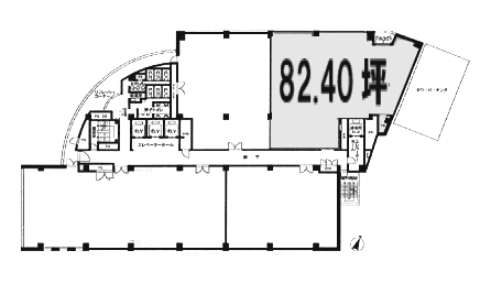 アーバンスクエア横浜ビルC-2 間取り図