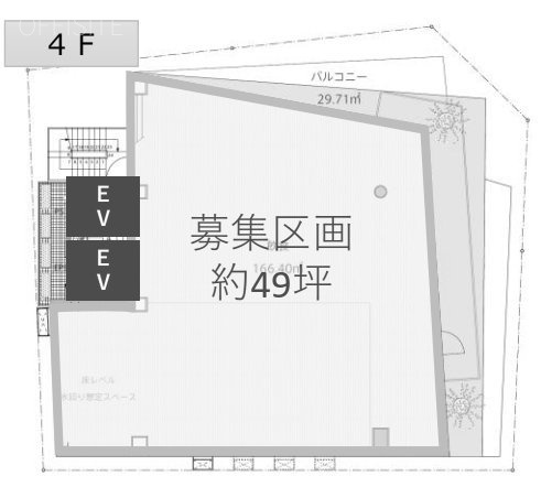 HULIC&New SHIBUYA4F 間取り図