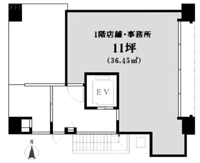 浅草橋アパートメント1F 間取り図