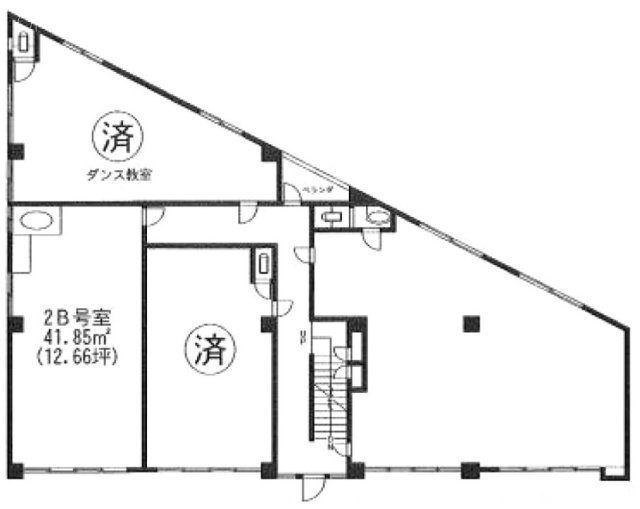 SSTビルB 間取り図