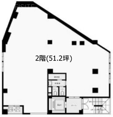 野村ビルディング曙橋2F 間取り図