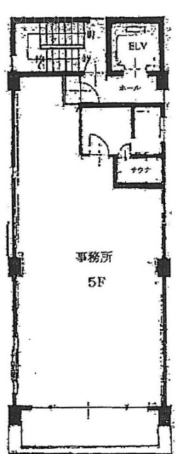 内村池袋ビル5F 間取り図