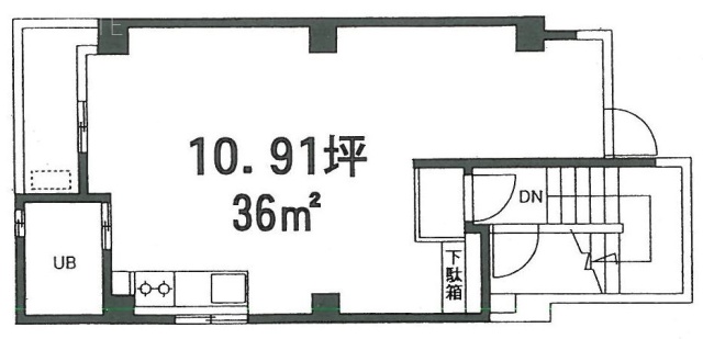 林ビル3F 間取り図