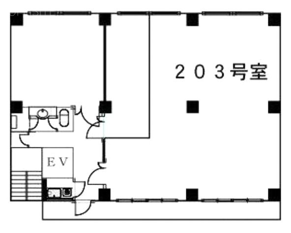 CHIBAビル203 間取り図